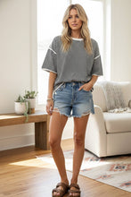 Load image into Gallery viewer, Striped Oversized Knit Top