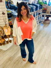 Load image into Gallery viewer, Peach Echo Top