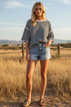 Load image into Gallery viewer, Striped Oversized Knit Top