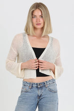 Load image into Gallery viewer, Ivory Cardigan