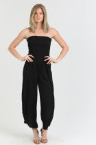 Load image into Gallery viewer, Angie strapless jumpsuit