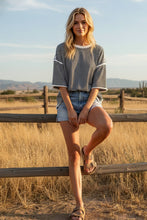Load image into Gallery viewer, Striped Oversized Knit Top
