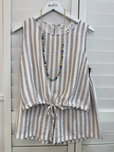 Load image into Gallery viewer, Wasabi Mocha Stripe Shorts
