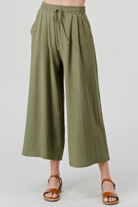 Linen Baggy pants