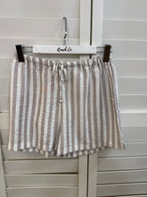 Load image into Gallery viewer, Wasabi Mocha Stripe Shorts

