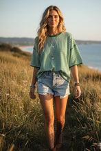 Load image into Gallery viewer, Striped Oversized Knit Top
