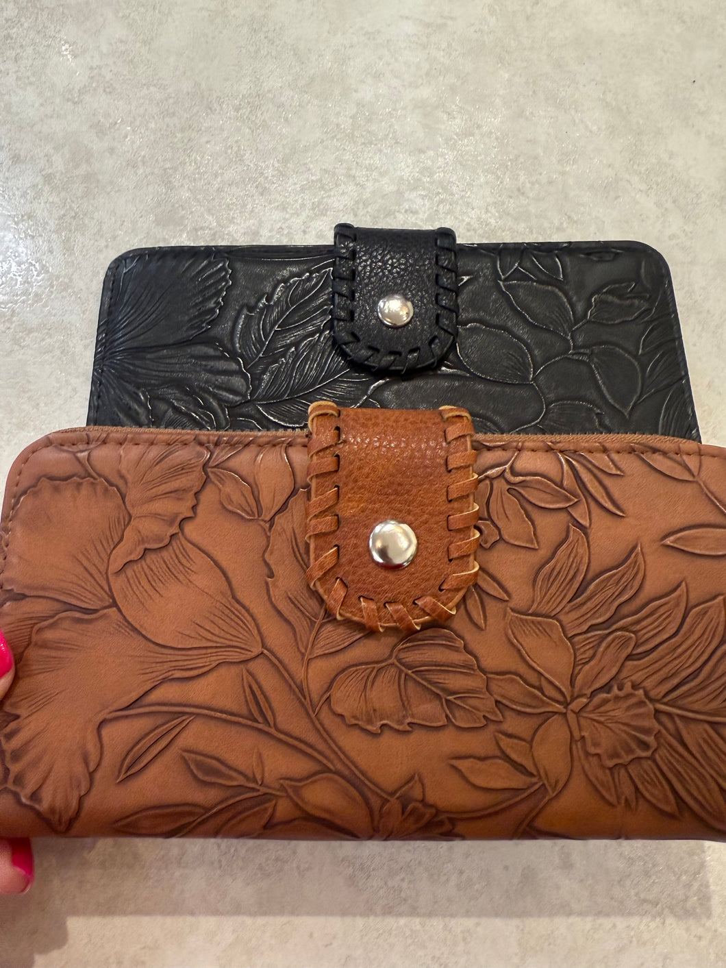 Floral Print Wallet