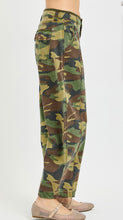 Load image into Gallery viewer, Camo Barrel Jeans
