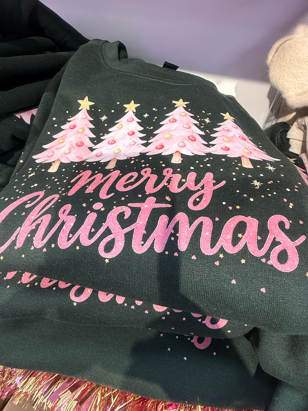 Christmas Pink/Green