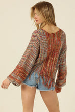 Load image into Gallery viewer, Ang Fringe Sweater
