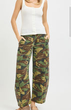 Load image into Gallery viewer, Camo Barrel Jeans
