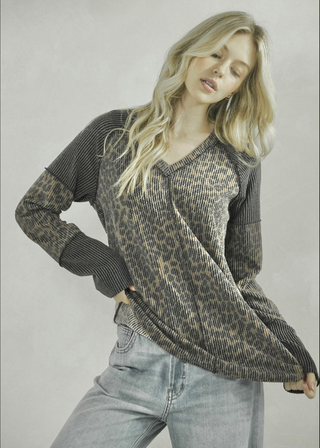 Coco leopard top