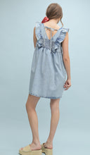 Load image into Gallery viewer, Denim Ruffle Dress
