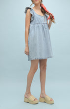 Load image into Gallery viewer, Denim Ruffle Dress
