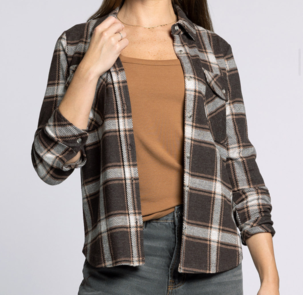 TH brown Flannel