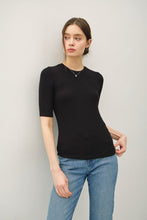 Load image into Gallery viewer, Ribbed crewneck

