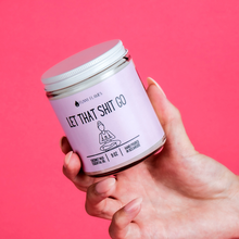 Load image into Gallery viewer, Let That Shit Go Candle (Pink) Candle- Best Selling Candle
