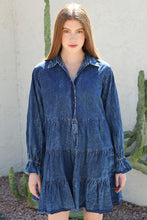 Load image into Gallery viewer, Denim angie dress
