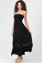 Load image into Gallery viewer, Angie black strapless
