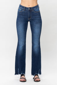 Mid rise non distressed bootcut