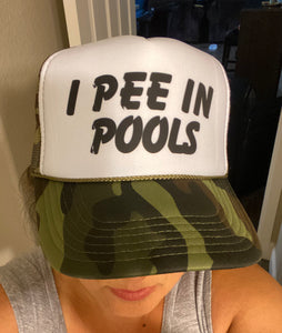 I pee in pools