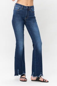 Mid rise non distressed bootcut
