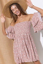 Load image into Gallery viewer, Pink ruffle dress
