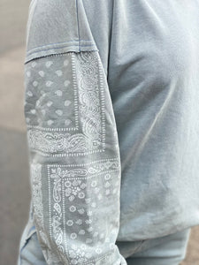 Bandana Terry top