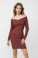 Load image into Gallery viewer, Off shoulder dress
