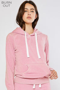 Acid wash hoodie