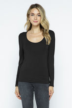 Load image into Gallery viewer, U neck long sleeve
